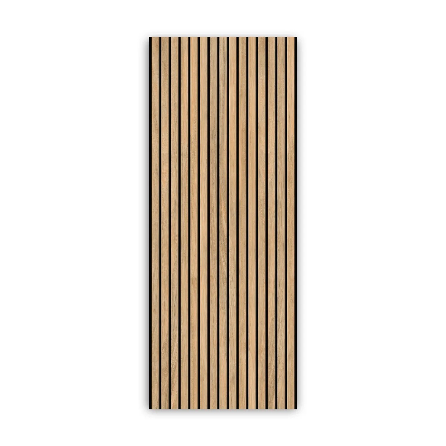 Walllux Duschrückwand Eiche Streifen Alu-Verbund 3 mm 100 x 255 cm