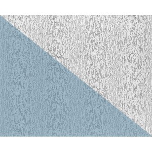 Überstreichbare Vliestapete mit Reibeputzstruktur, weiß und farbig gestrichen.