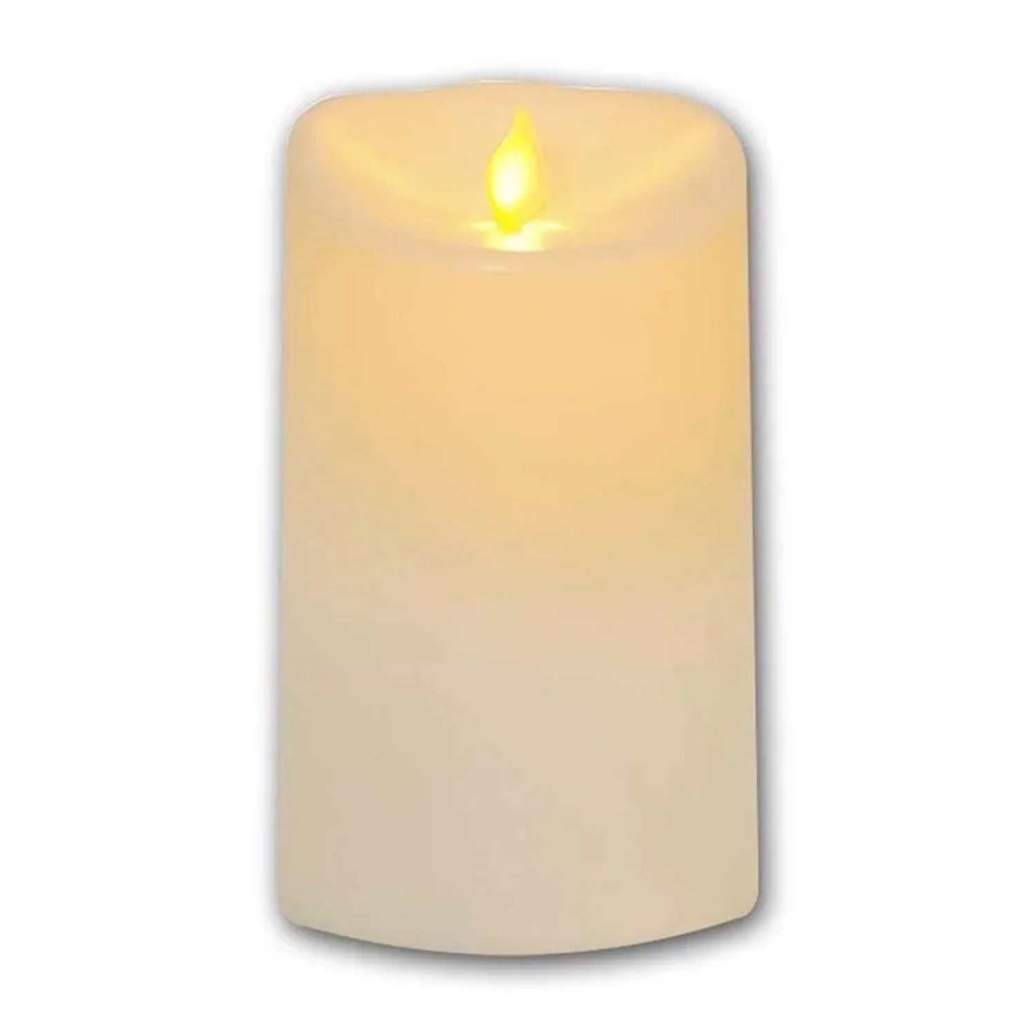 Star Trading LED Außen Kerze Twinkle mit Timer 15cm Ø 9cm