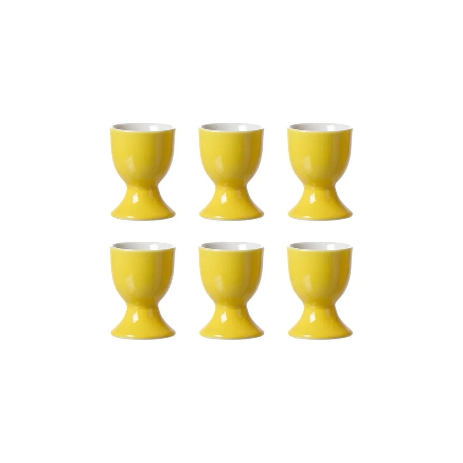Ritzenhoff & Breker DOPPIO Eierbecher 6er Set Gelb