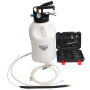 CCLIFE Getriebeöl-Einfüllgerät Druckluft 10L mit Adaptern im Werkzeug-Set.