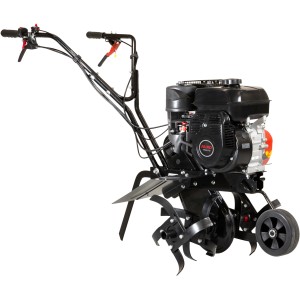 Al-Ko Motorhacke MH 540 Comfort, Benzin-Gartenhacke mit Hackmessern und Rädern.