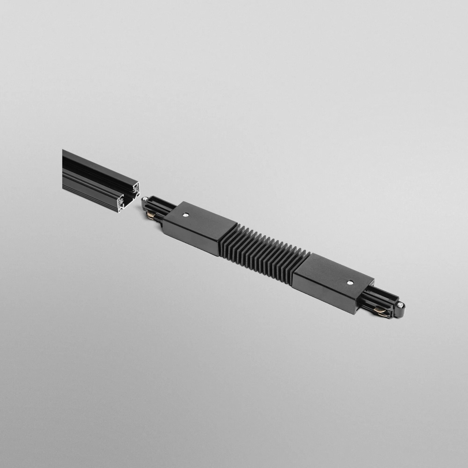 Ledvance Flexverbinder, schwarz, 29 cm, für Schienensysteme. Zubehör zur flexiblen Anpassung.