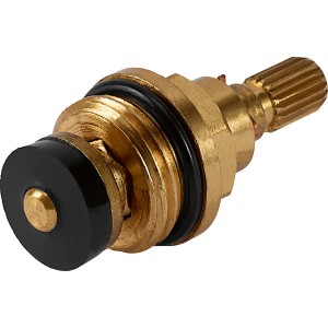 Fettkammer-Oberteil 20x20 mm für Niederdruck-Waschtischarmatur Ledro, Messing.