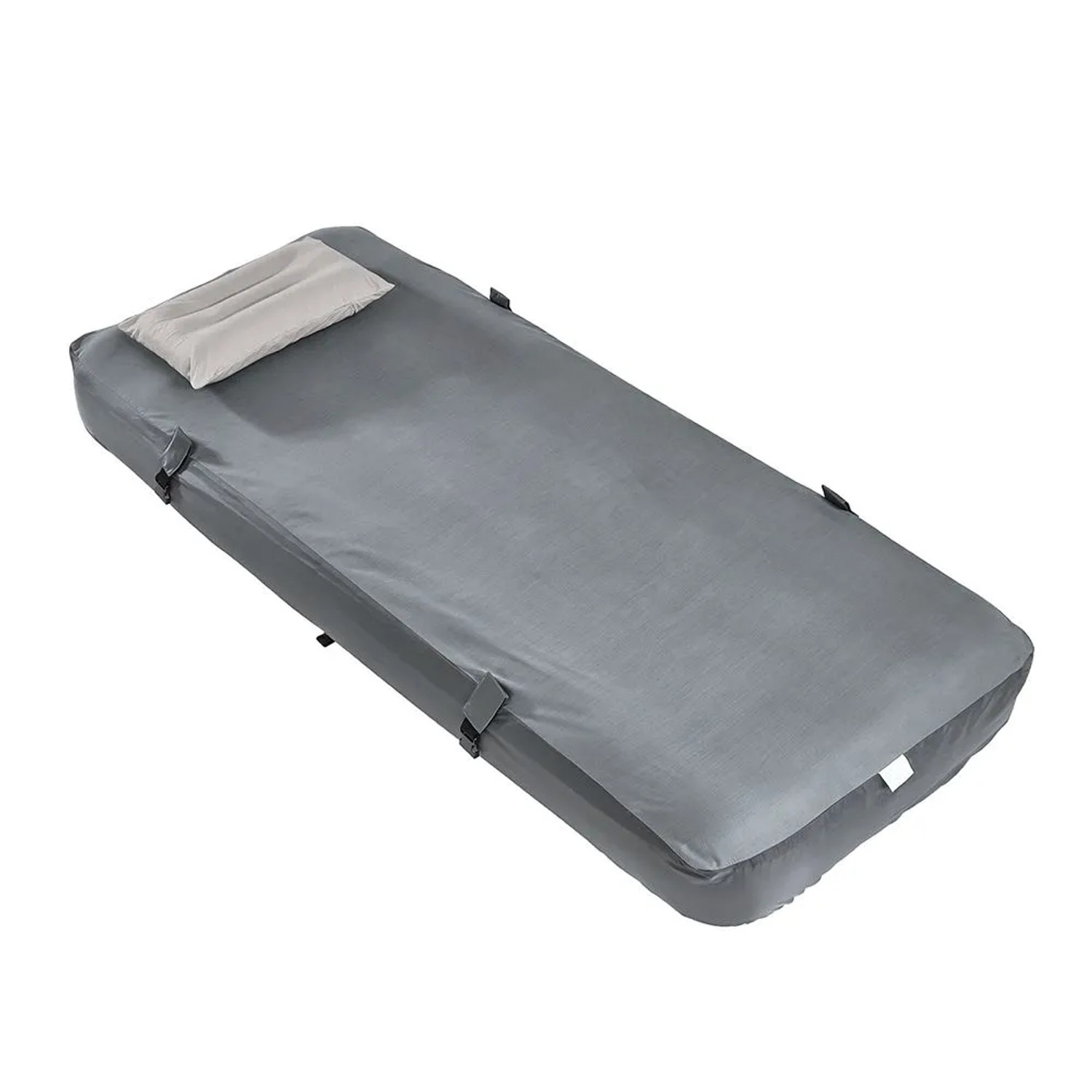 SoBuy Luftmatratze Luftbett Campingmatratze für 1 Person 191x22x76cm Grau OGS32-II-HG-P01