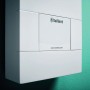 Vaillant Elektronischer Durchlauferhitzer, 21 kW, druckfest, weiße Ausführung.