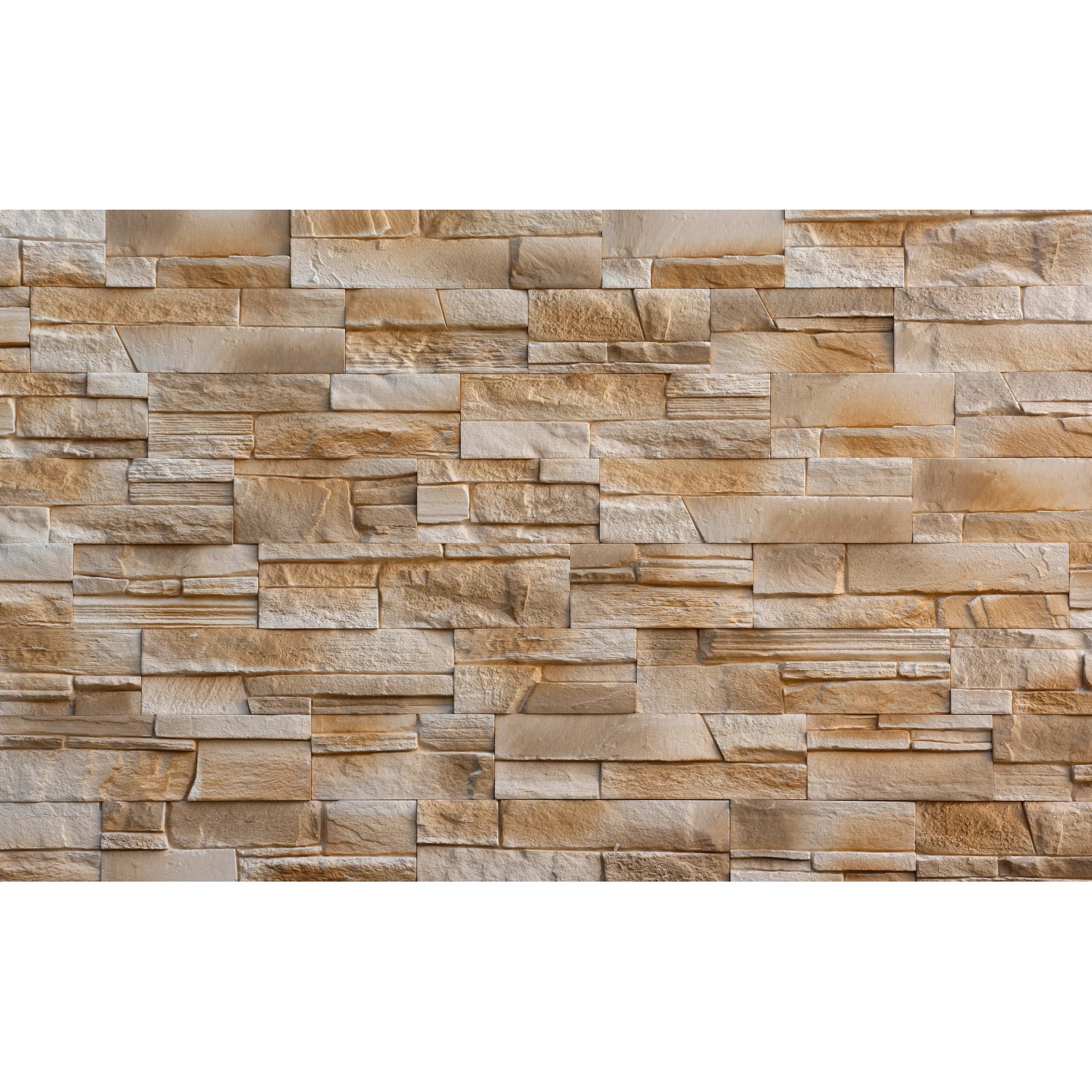 Stegu Verblender Istria Beige aus Gips, mediterrane Wandgestaltung.