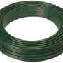 Grüner Conacord Eisendraht, Ø 3,8 mm, 55 m, kunststoffummantelt. Ideal für Basteln und Deko.