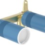 Ideal Standard Unterputz-Bausatz 1 für Einhebel-Wand-Waschtischarmatur, Messing/Blau.