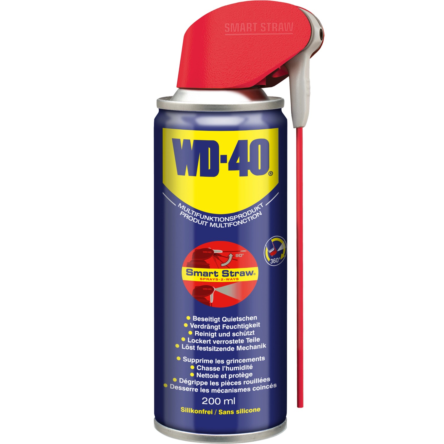 WD-40 Multifunktionsprodukt Smart Straw 200 ml
