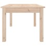 Couchtisch aus Kiefer Massivholz, 80x50x40 cm, Modell 2. Tisch mit schlichtem Design.