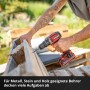 Einhell Akku-Bohrschrauber im Einsatz, Teil des 78-teiligen Werkzeugkoffer Renovierungs-Sets.