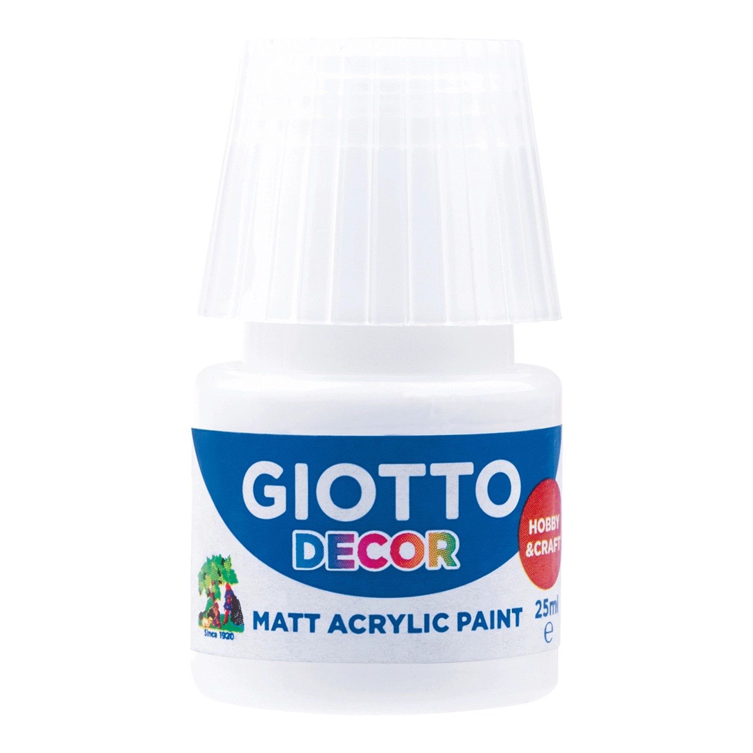 Giotto Decor Acrylic matte Acrylfarbe Weiß 25 ml kaufen bei OBI