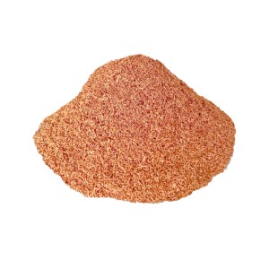 PINI Räucherchips Apfel 1-3 mm. Haufen feiner, rötlich-brauner Holzspäne für Grill und Smoker.