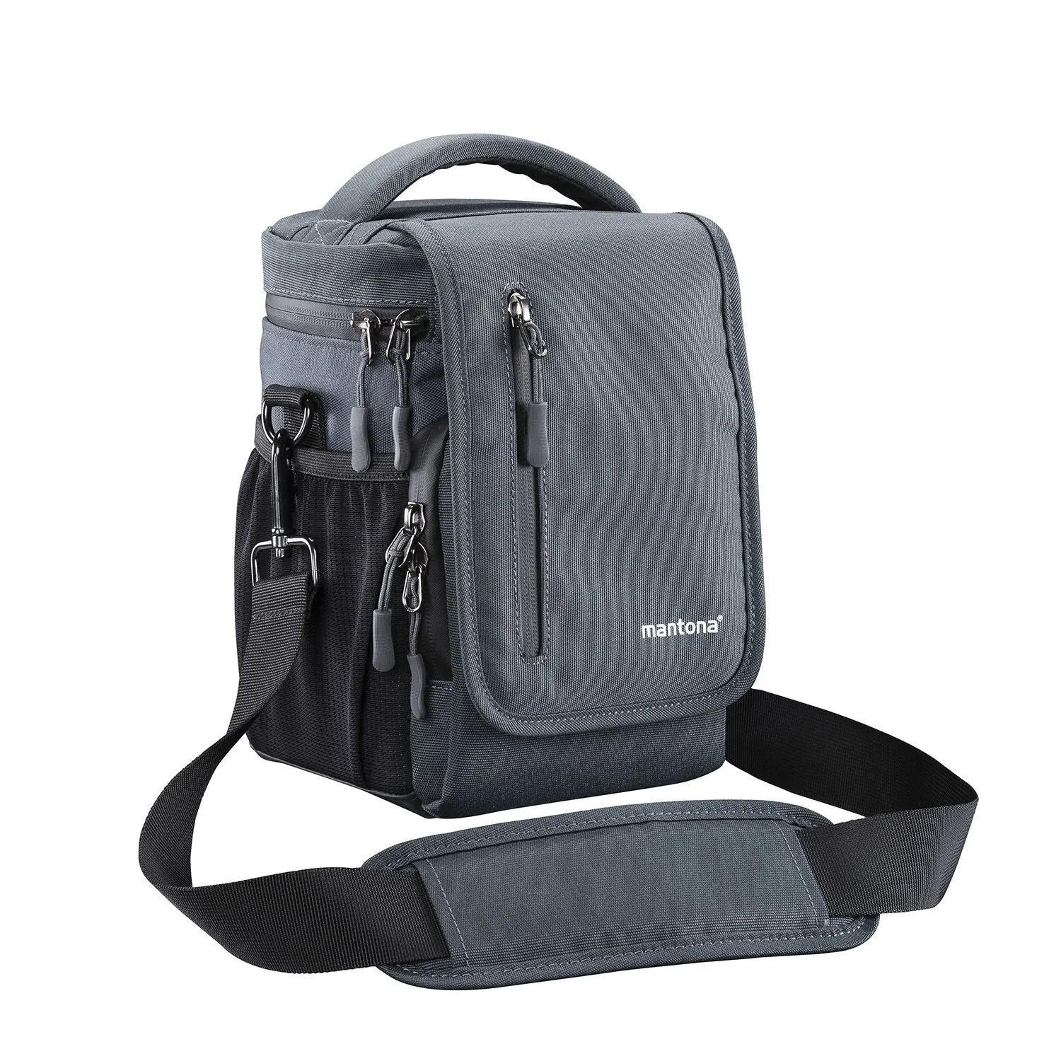 Mantona Drohnen Tasche 15X21X14Cm Tragetasche Zubehör Umhängetasche Flugdrohne