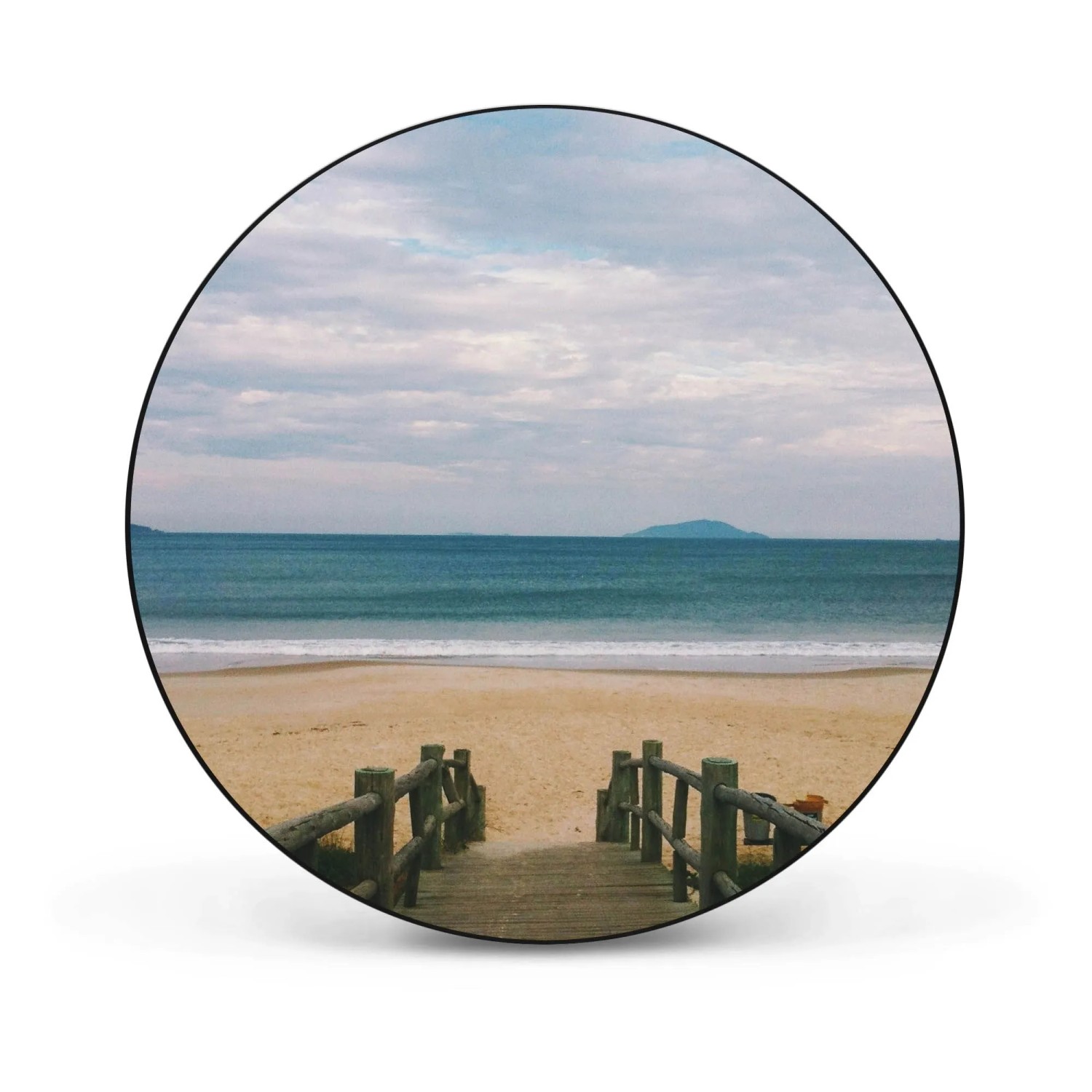 Banjado Magnettafel Rund Größe 47cm Magnetwand Schwarz Aus Metall Magnetpin günstig online kaufen