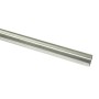 Gardinia Gardinenstange Europa, Ø 19 mm, Silber-Satin, 200 cm. Metallstange für Gardinen.