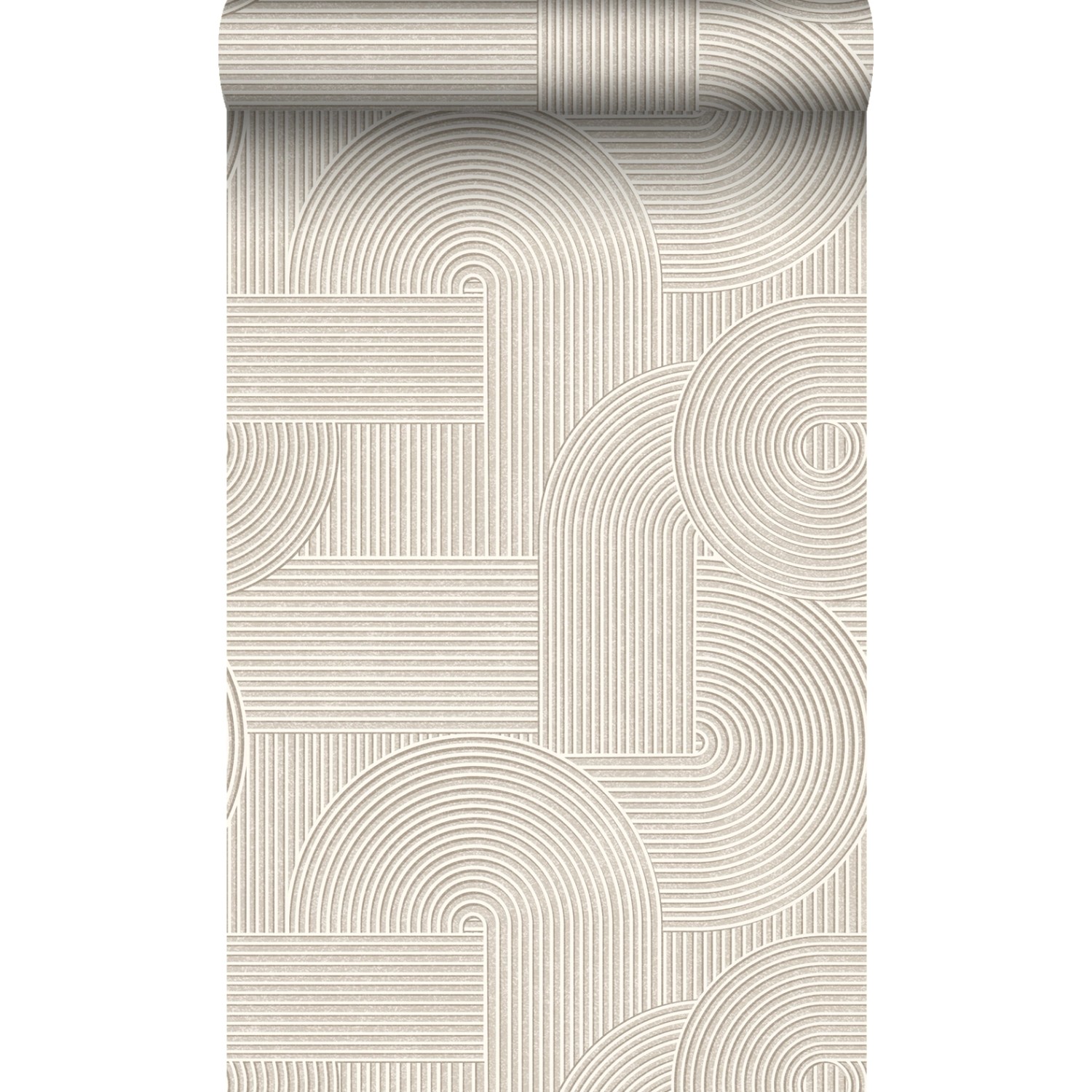 Origin Wallcoverings Tapete 3D-Muster Grau 53 cm x 10.05 m günstig online kaufen