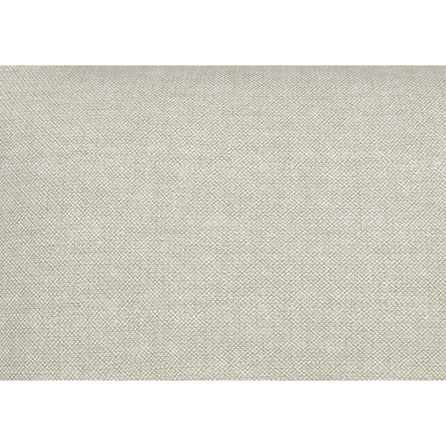 Detailaufnahme: Beige Kissenbezug der modularen Gartenlounge Waldport aus Akazienholz.