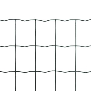 vidaXL Maschendraht Gitterzaun gitter 25x0,8m Gartenzaun 140590