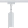 Weißer Paulmann Urail LED Schienenspot Tubo Einzelspot für 230V Schienensysteme.