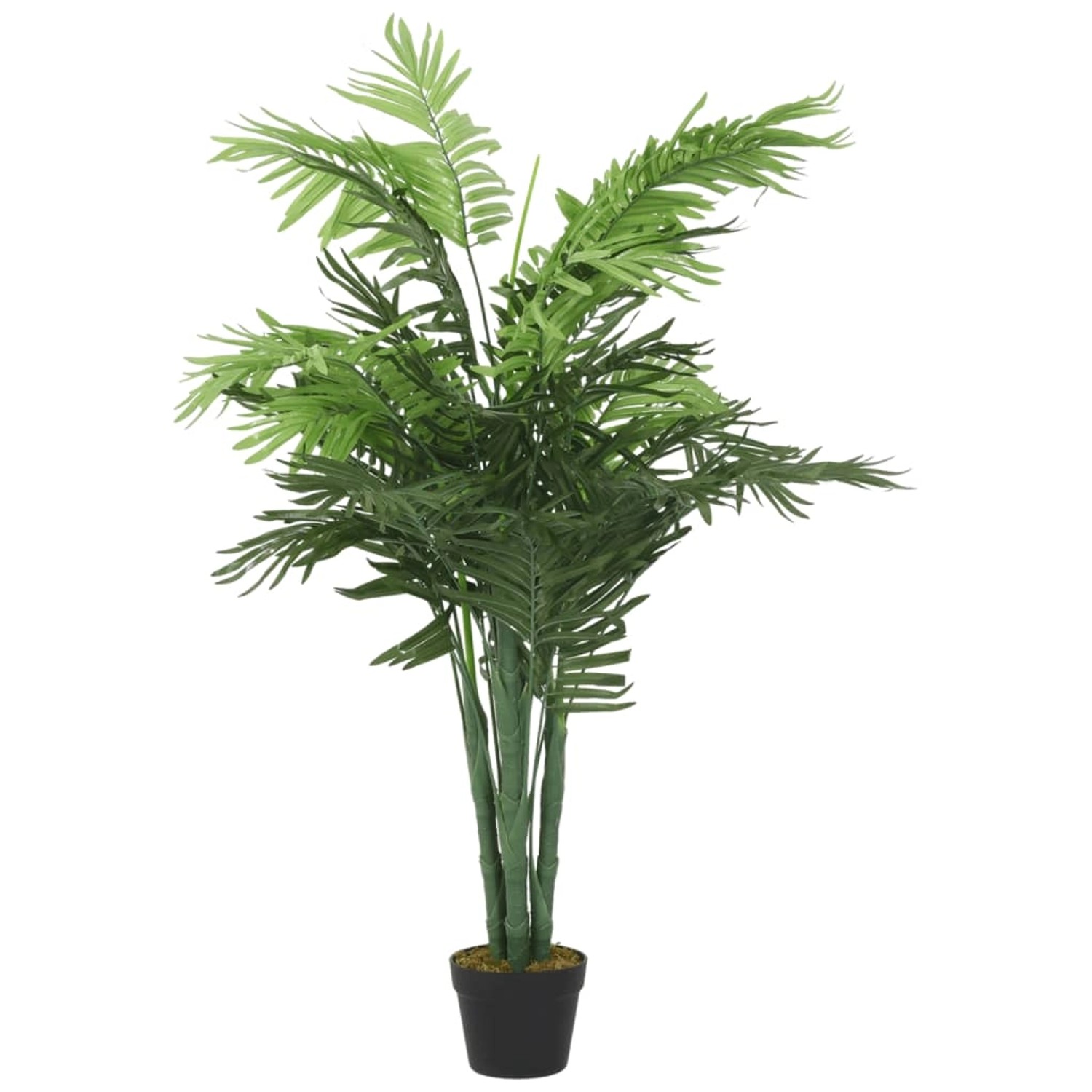 furnicato Palme Künstlich 18 Blätter 80 cm Grün günstig online kaufen