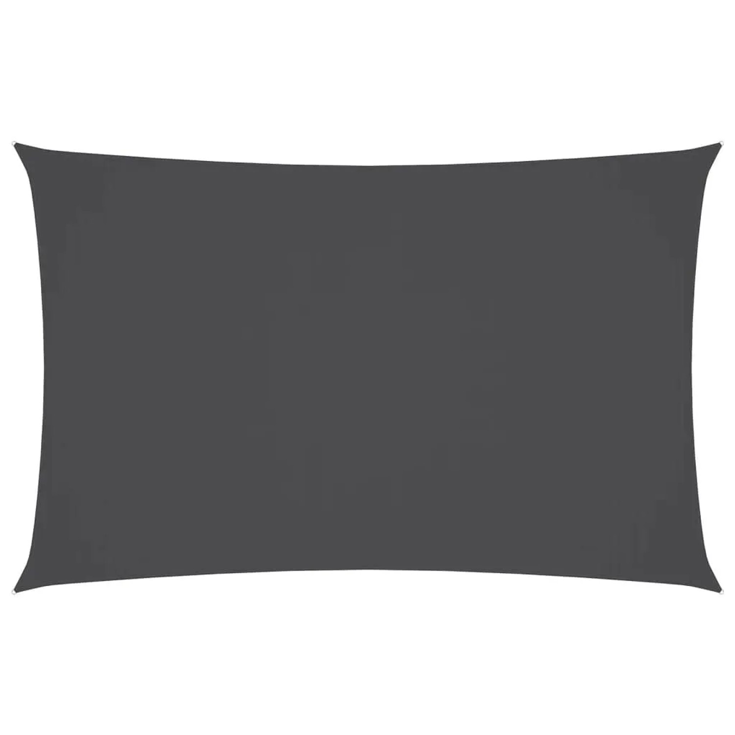 vidaXL Sonnensegel Oxford-Gewebe Rechteckig 5x8 m Anthrazit 135111