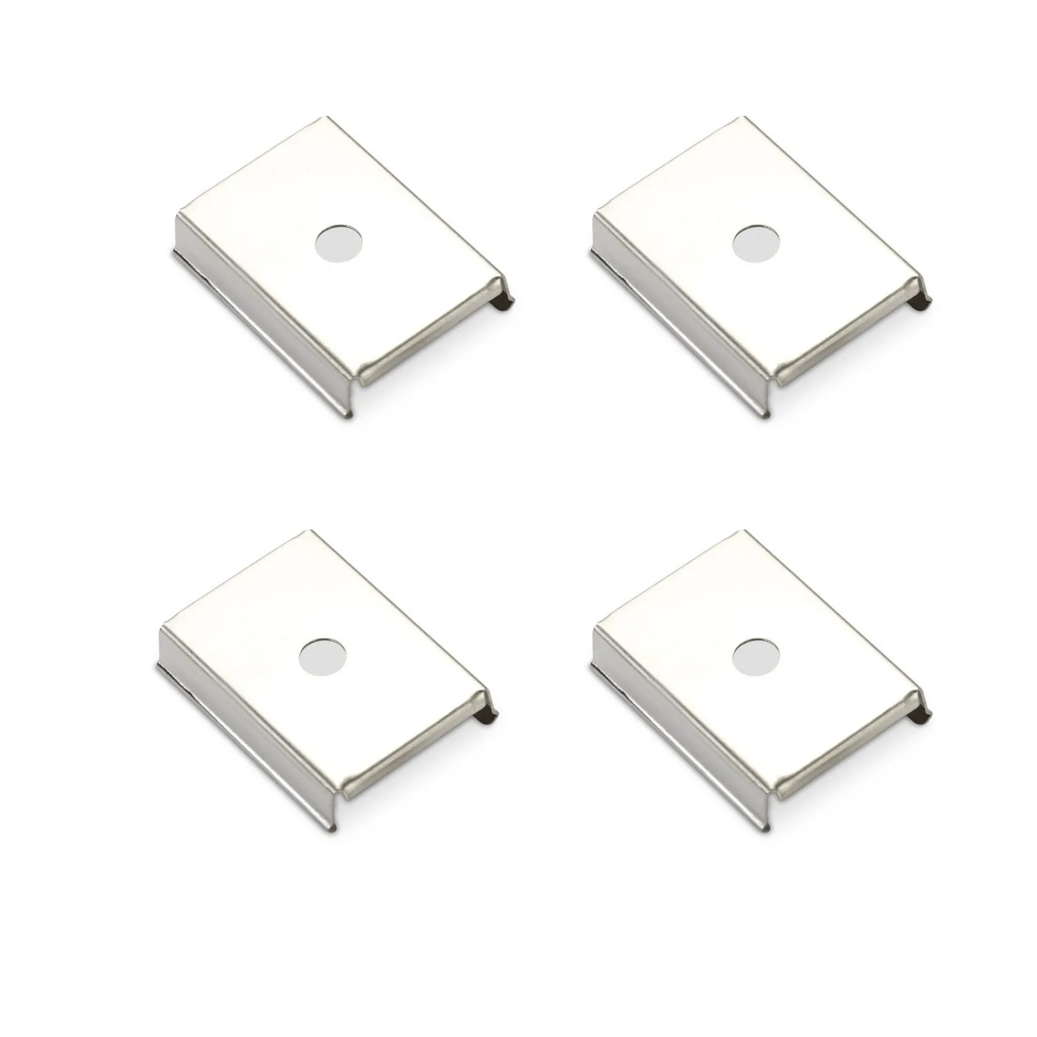 SOTECH 4 x Montageklammern für LED Profil 41 und LED Profil 43