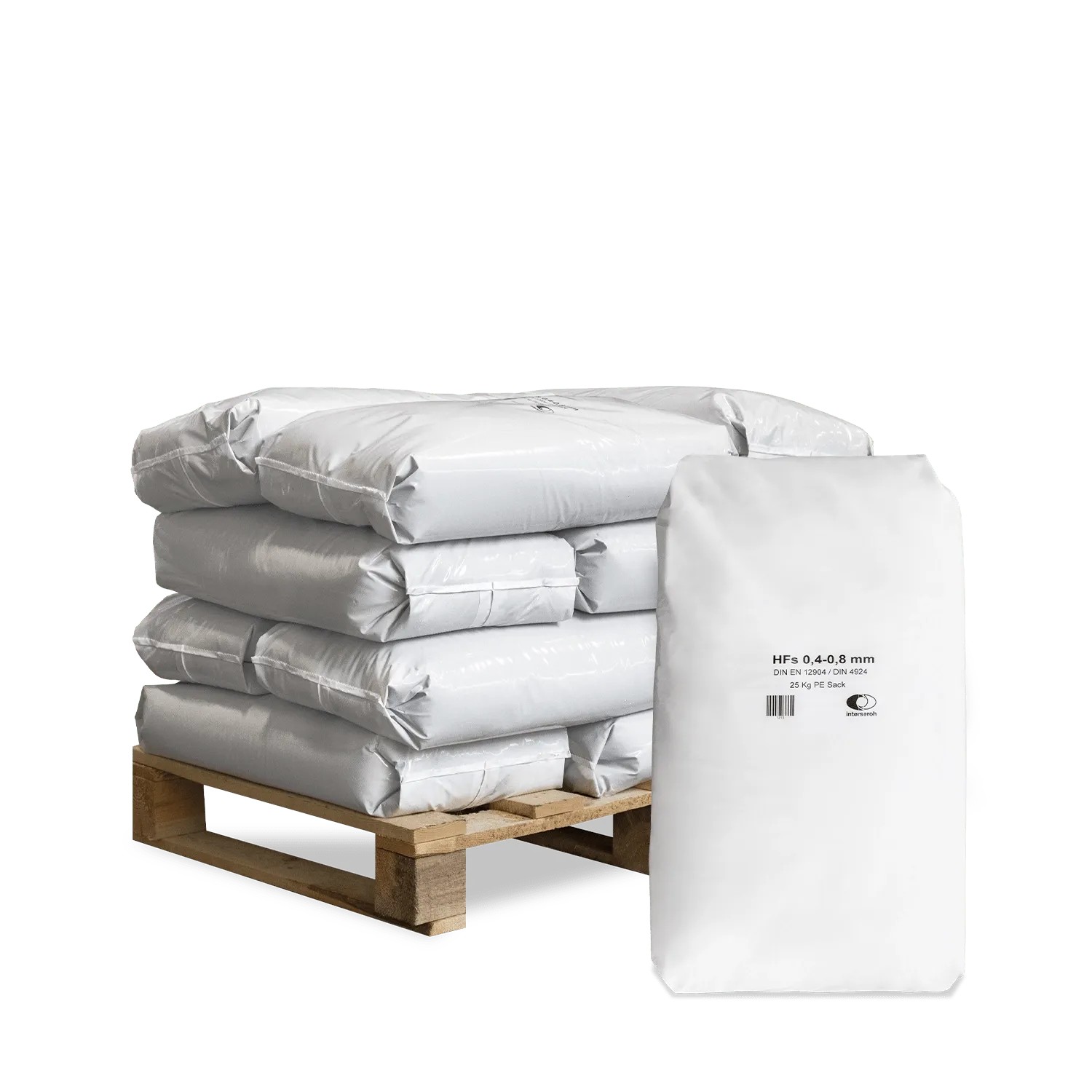 Galamio Poolsand 0,4 - 0,8 mm 25kg x 12 Sack 300kg Palette
