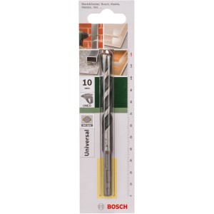Bosch Mehrzweckbohrer SDS-Quick 10x70, Universalbohrer für verschiedene Materialien.