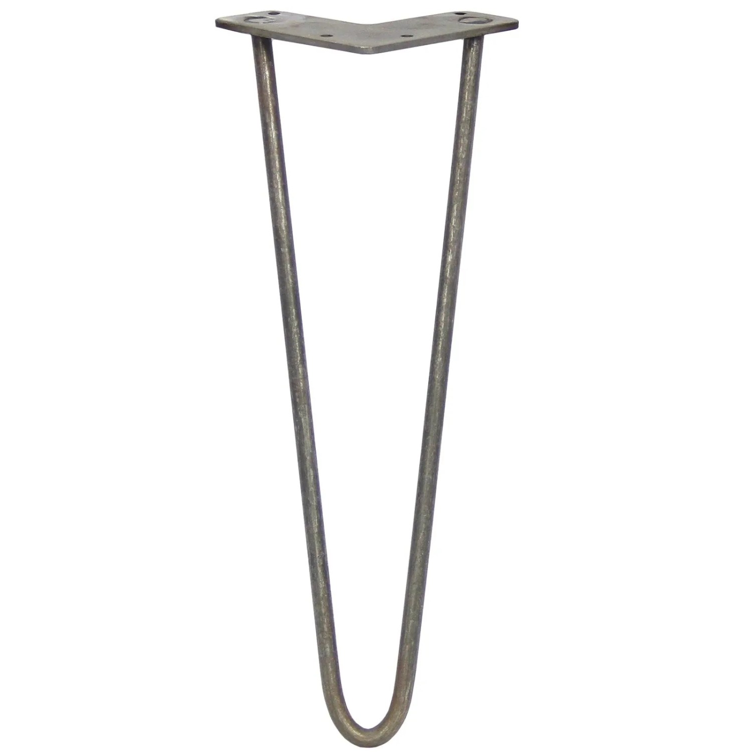 Monstershop 4 X 35.5cm Hairpin Tischbeine 2 Streben 10mm Rohstahl