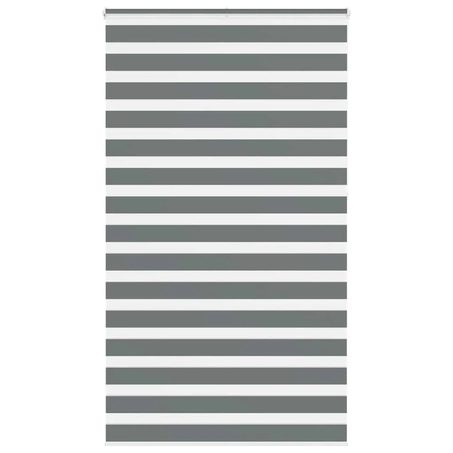 vidaXL Doppelrollo Dunkelgrau 135x230 cm Stoffbreite 130,9 cm Polyester 401 günstig online kaufen