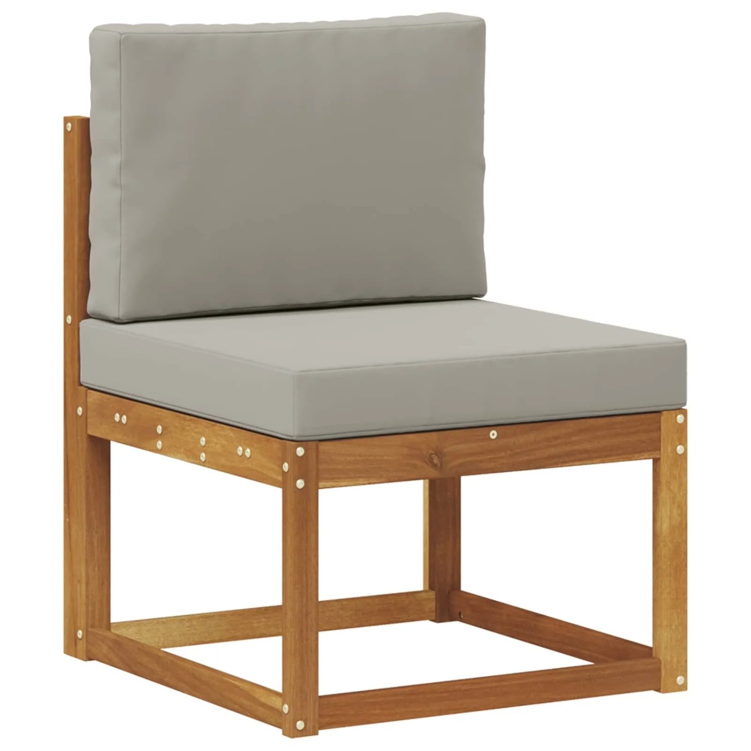 vidaXL Outdoor Mittelsofa Massivholz Akazie 900455
