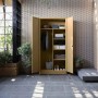 Jan Nowak Abschließbarer Mehrzweckschrank Dawid 185 x 90 x 45 cm Fresh Style Beige_10