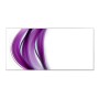 Banjado Magnettafel 78x37cm, silberne Magnetwand mit violettem Element-Motiv und 4 Magneten.