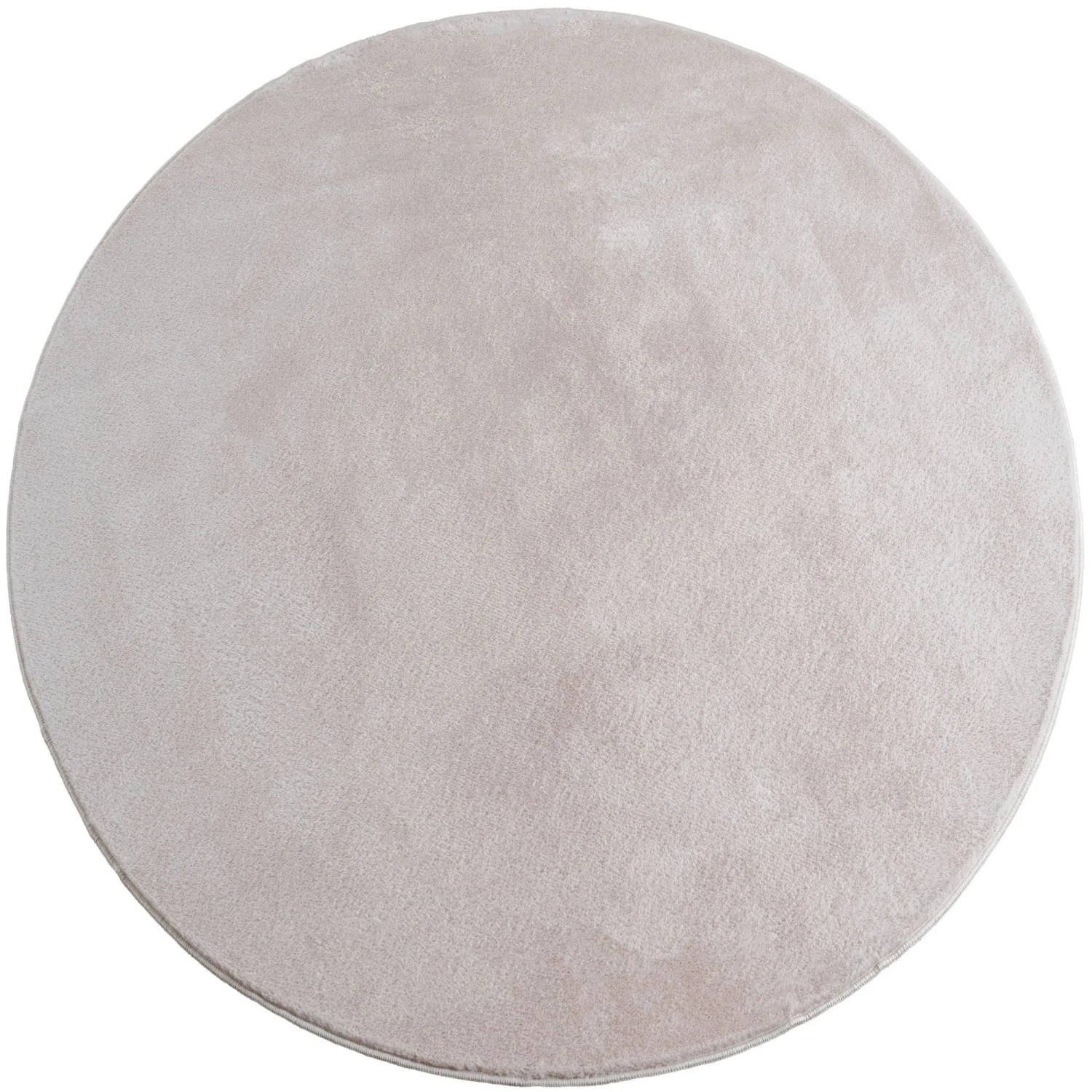 Ayyildiz Kurzflorteppich Joy 1400 Creme Ø 120 cm