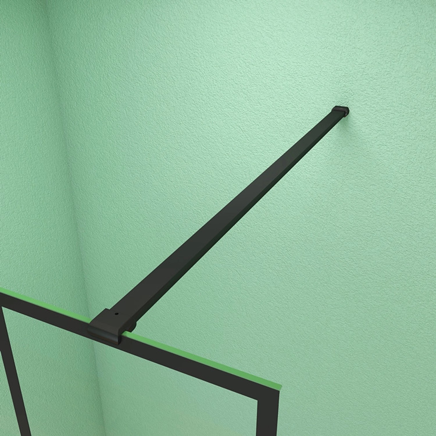 Duschparadies Stabilisierungsstange 90cm Stabilisator x 2 Für 6-8mm Glas Wa günstig online kaufen