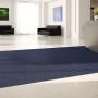 Dunkelblaue Floordirekt Schmutzfangmatte, robust und rutschfest, mit strukturierter Oberfläche im hellen Eingangsbereich.