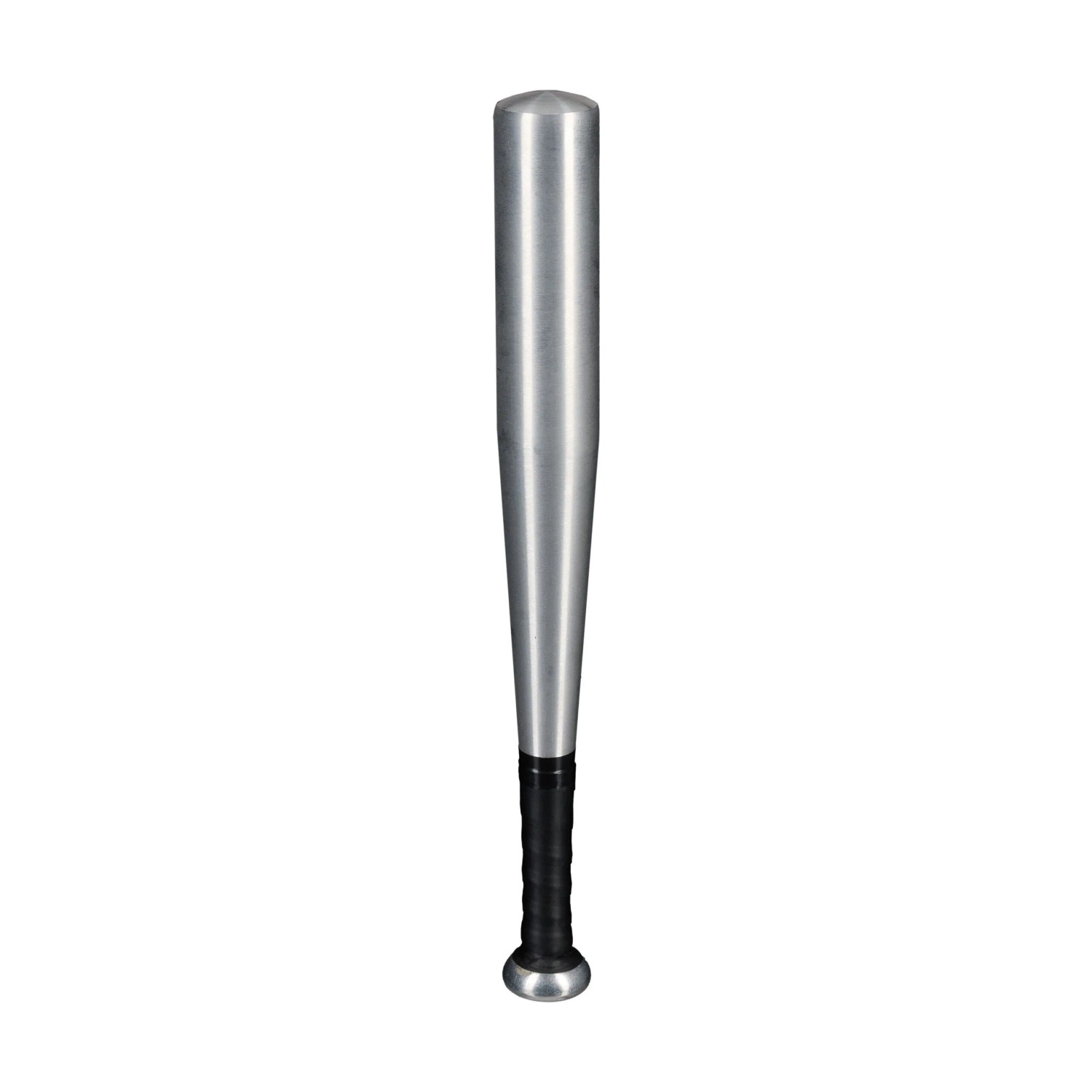 Relaxdays Baseballschläger Aluminium Silber Rutschfest 46 cm x 5 cm 0,23 kg