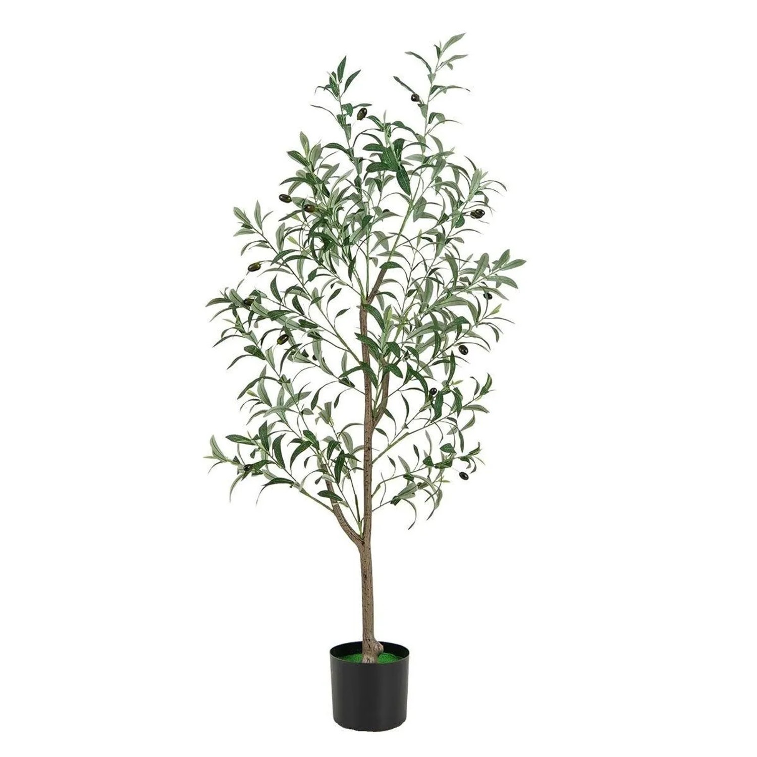 Costway 2er Kunstpflanze Zeder für Zuhause Garten Büro grün 90 cm günstig online kaufen