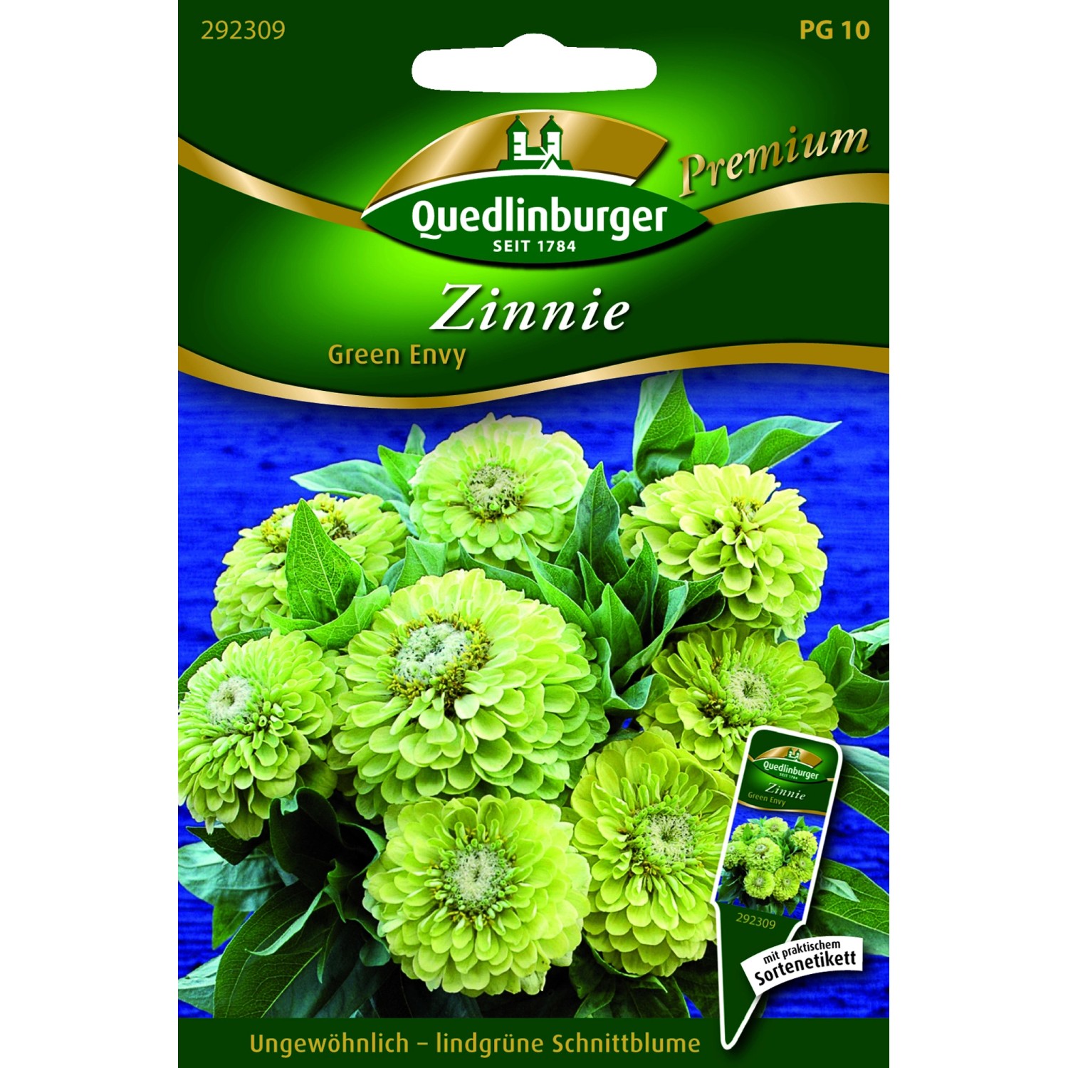 Quedlinburger Zinnien ''Green Envy'' kaufen bei OBI
