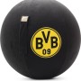 Schwarzer Sitting Ball Hocker BVB VIP 120 l mit gelbem BVB Logo.