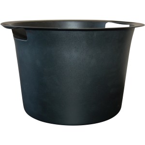 Aduro Plastikeinsatz für Holzkorb, schwarz, Ø 45 cm, passend für Aduro Proline Körbe.