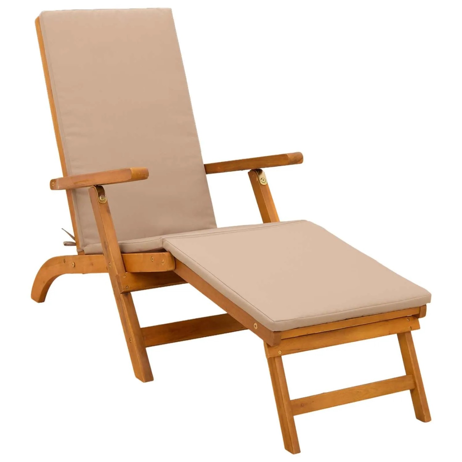 vidaXL Liegestuhl Verstellen und Klappen 55 x 146 x 91 cm 42025004