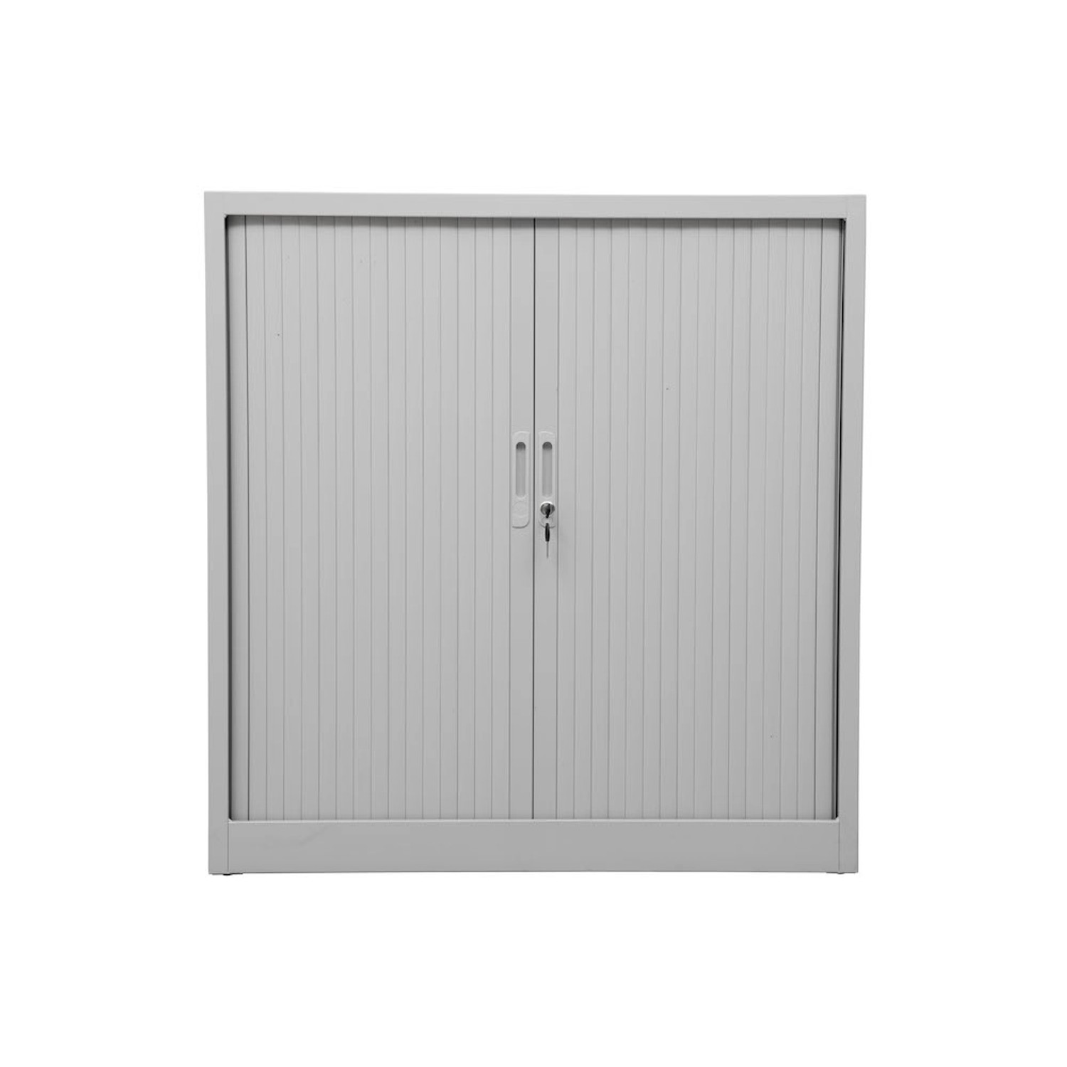 PROREGAL Rollladenschrank Weasel 2 Ordernhöhen HxBxT 105 x 120 x 40 cm Grau günstig online kaufen