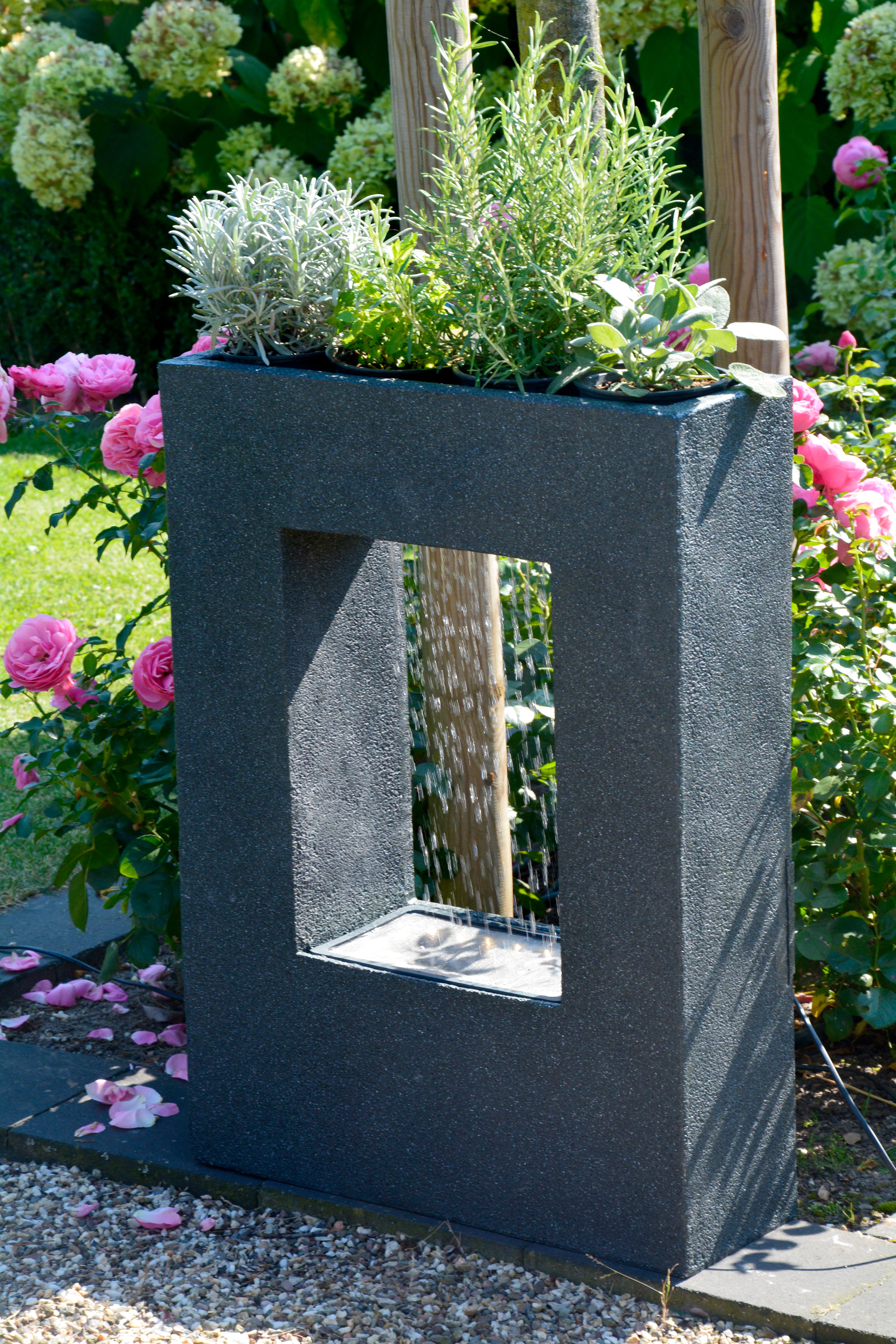 Großer cm x kaufen cm mit Design-Gartenbrunnen x 76 cm Pflanzen-Option bei OBI 19 54,5