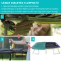 Zero Gravity Gartentrampolin: Anleitung zum Abbau des smarten Klappnetzes in 3 Schritten.