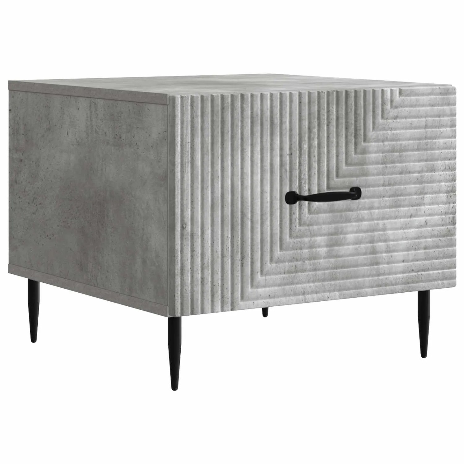 vidaXL Couchtisch Betongrau 49 x 50 x 40 cm Holzwerkstoff 894968