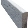 EHL Randstein Form C, grau, 100x25x6 cm, zur Einfassung von Wegen und Flächen.