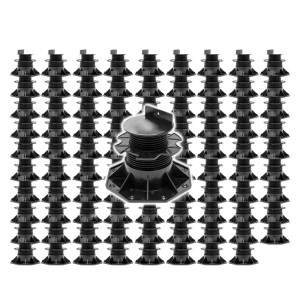 Xpotool Set 90X Stelzlager Terrassen 2700Kg 60-138Mm Stellfüße Höhenverstellbar